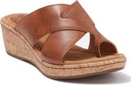 B O C Summer Crisscross Wedge Sandal