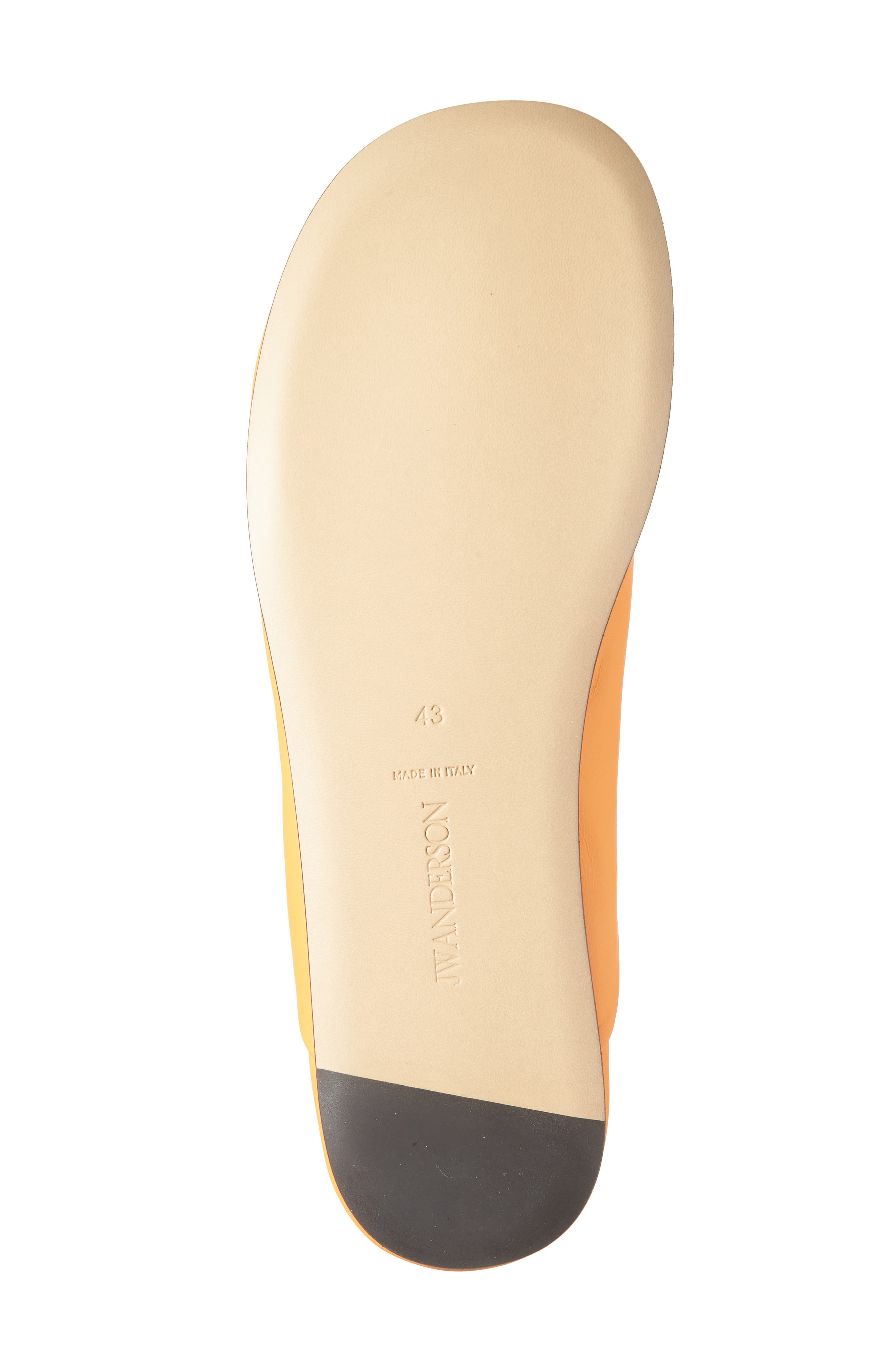 JW Anderson Babouche Flat, Alternate, color, 429 Orange