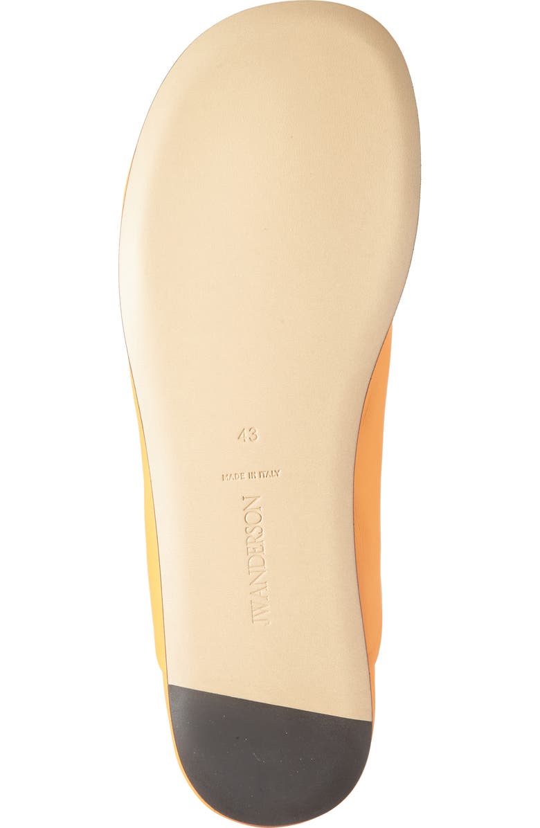 JW Anderson Babouche Flat, Alternate, color, 429 Orange