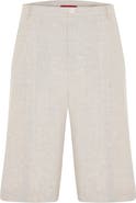 PCFG Daydreamers Linen Look Stitch Detail Shorts