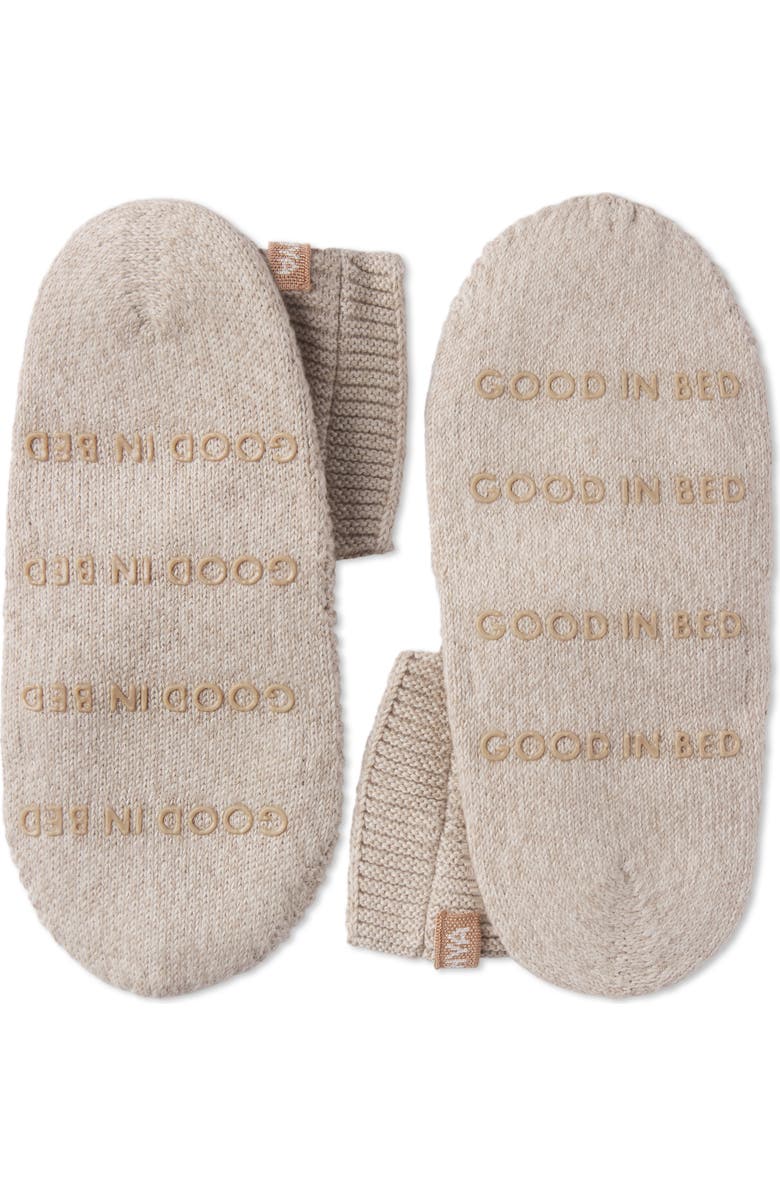 Lunya Organic Cotton Blend Slipper Sock, Alternate, color,