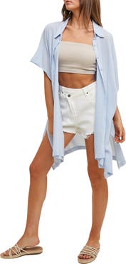WISHLIST Dolman Sleeve Maxi Shirt