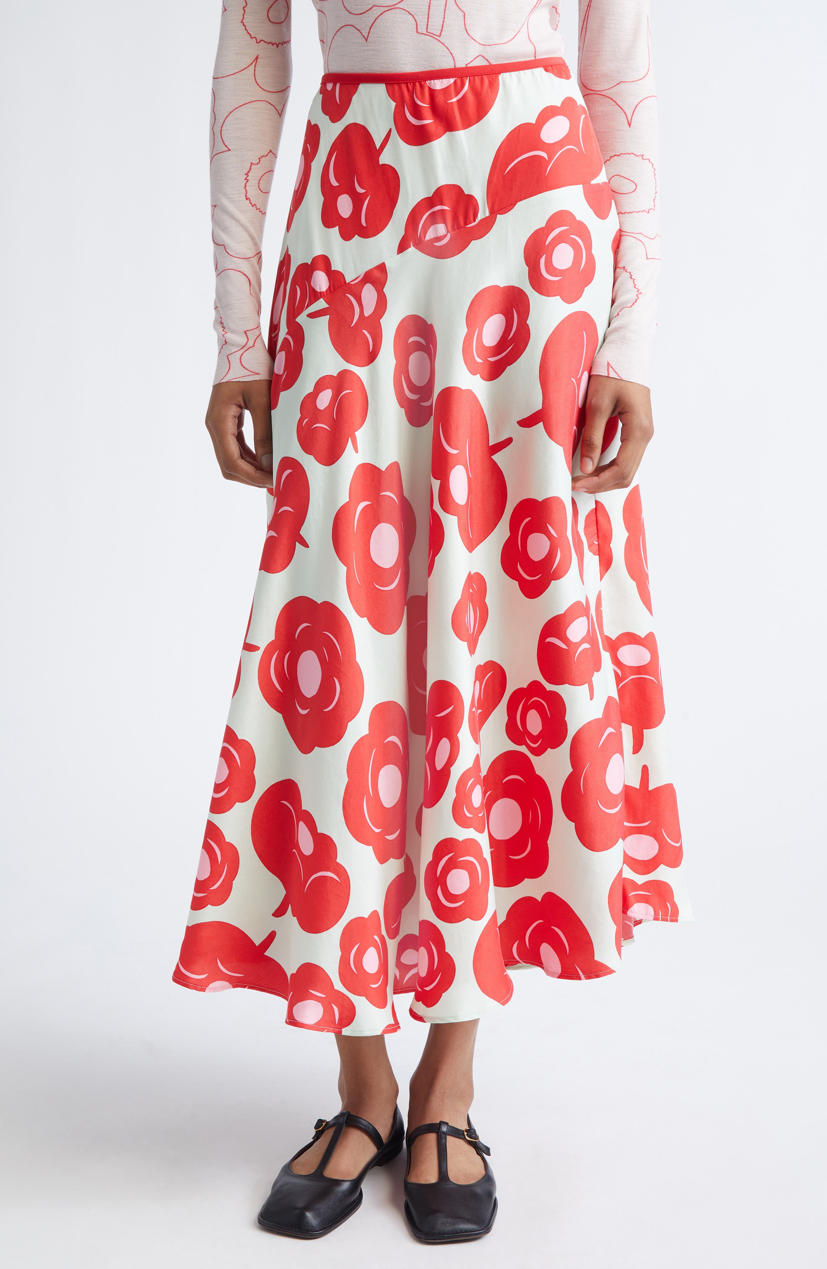 Marimekko Tassit Tumma Maxi Skirt