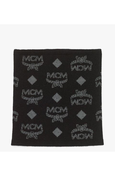 Neck Warmer in Monogram Wool Jacquard