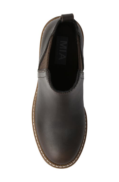 Mia Paula Chelsea Boot In Brown
