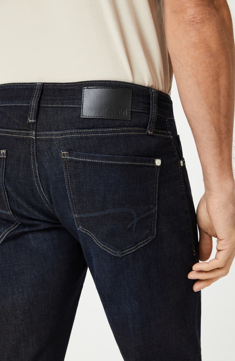 Mavi Jeans Matt Relaxed Straight Fit Jeans, Alternate, color, Rinse Brushed