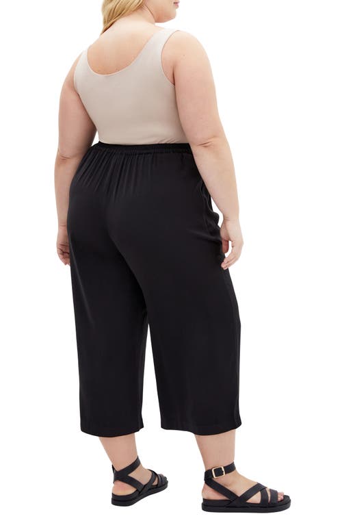 CITY CHIC CITY CHIC BRIGITTA CROP WIDE LEG PANTS 