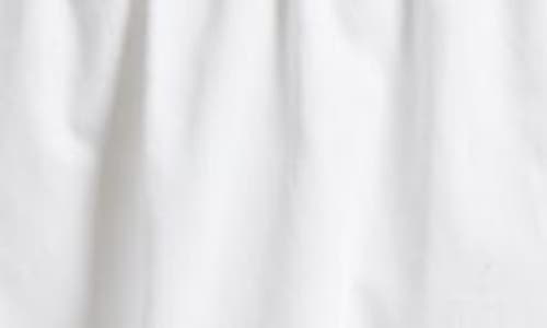 Solid & Striped The Delta Cotton Mini Sundress In Optic White