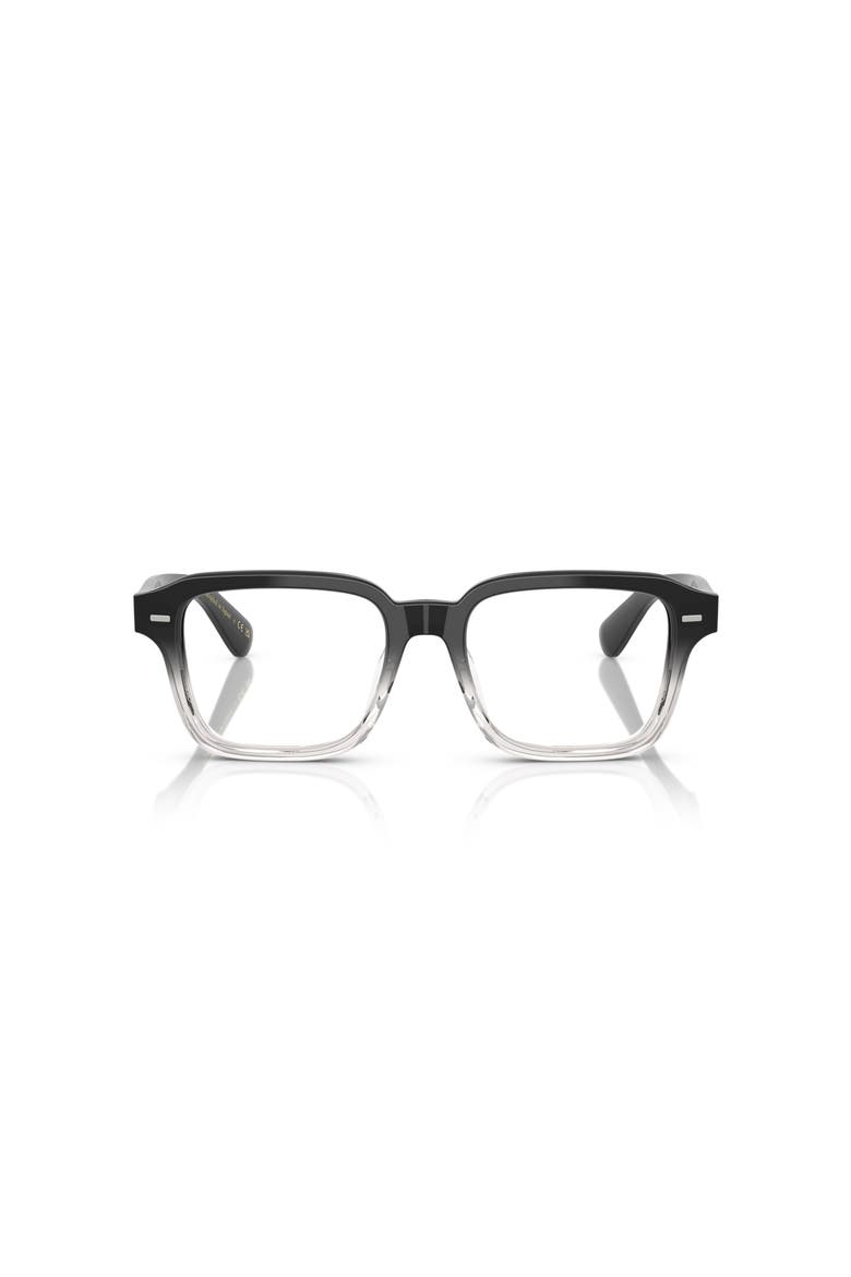 51mm Rectangle optical glasses, Alternate, color, Grey