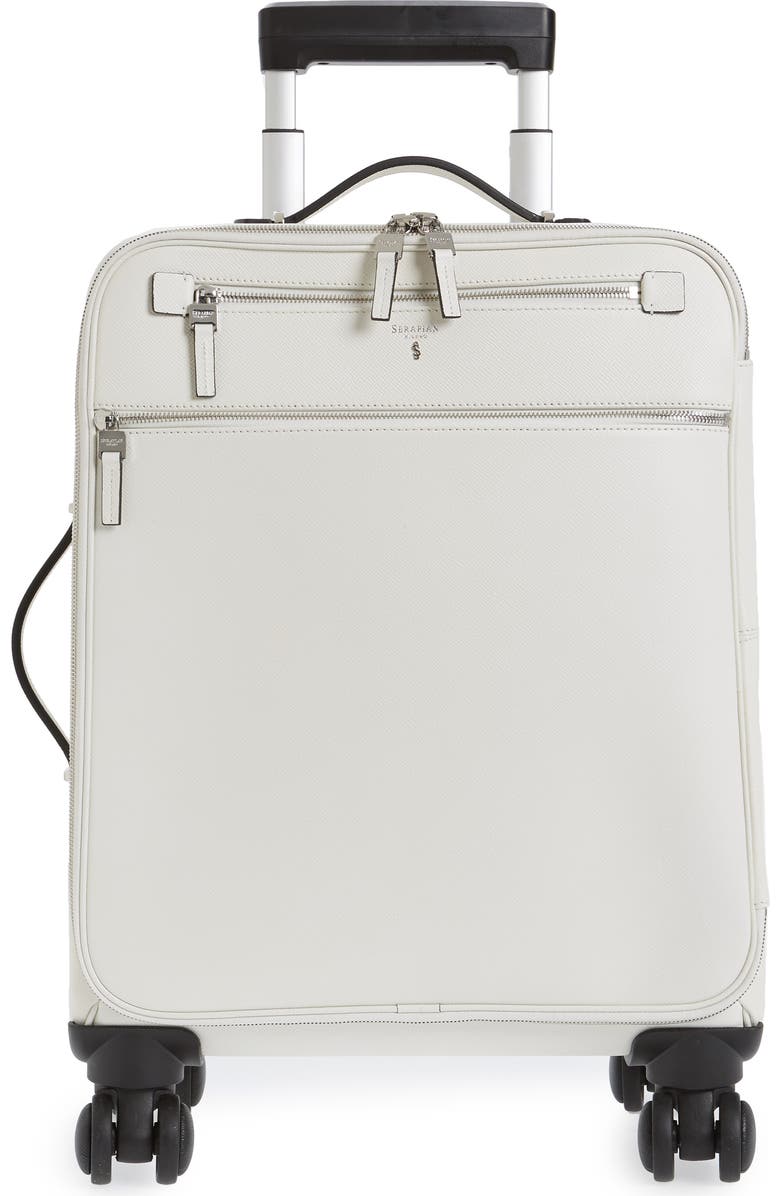 Serapian Milano Trolley Spinner Wheeled Carry-On Suitcase, Main, color,