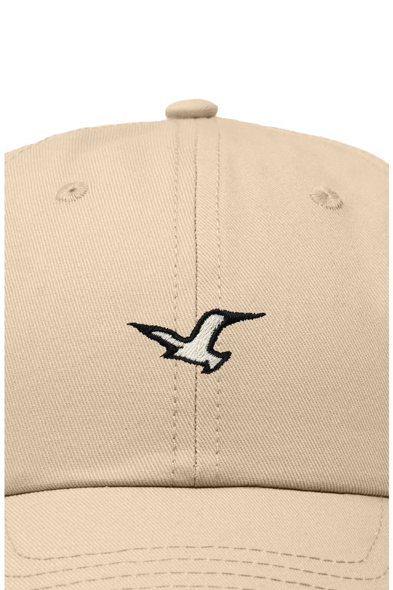 Seagull Dad Hat, Alternate, color, Khaki