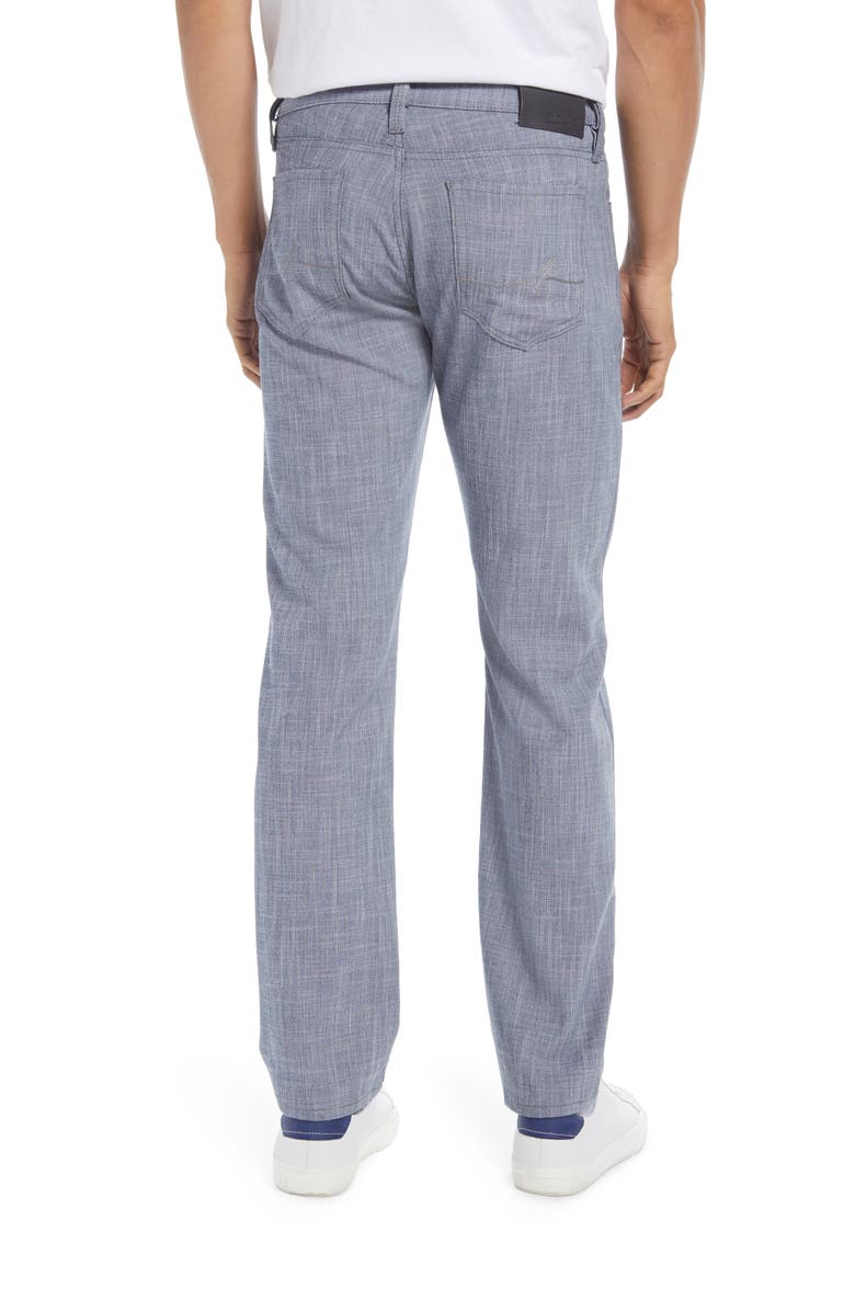 34 Heritage Courage Straight Leg Stretch Chambray Pants, Alternate, color, Grey Cross Twill
