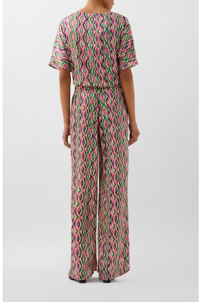 Rombo Print Pant, Alternate, color, Purple-Green