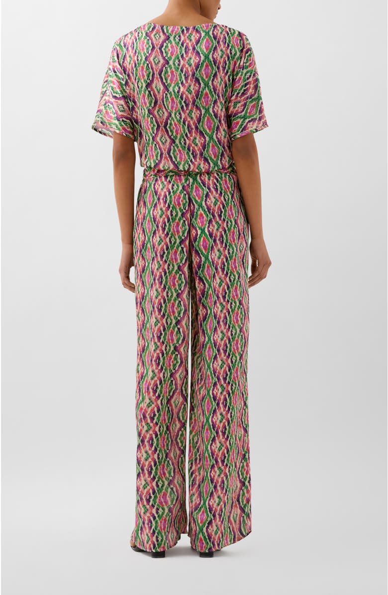 Scalpers Rombo Print Pant, Alternate, color, Purple-Green