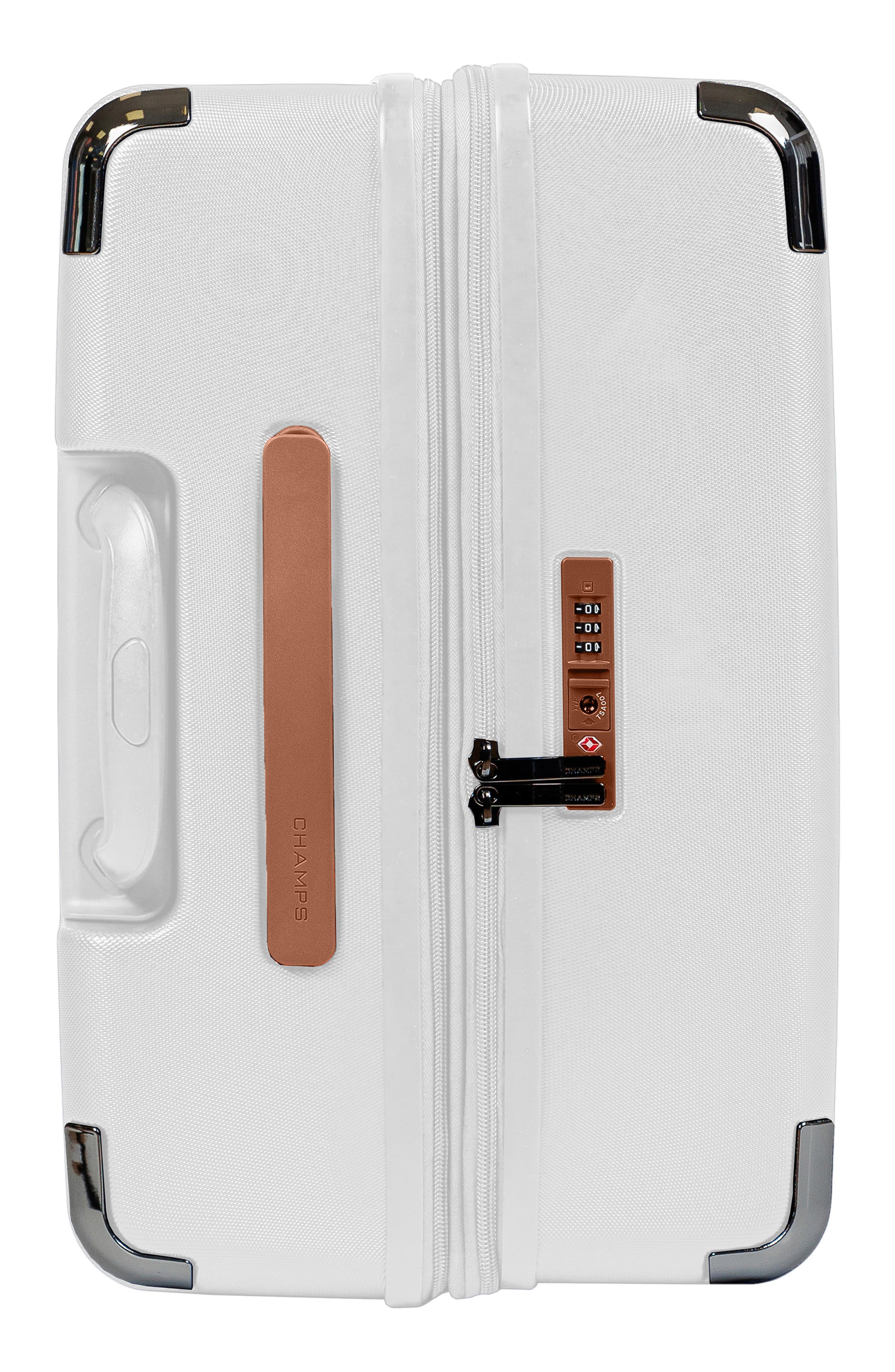 CHAMPS Vintage Air 3-Piece Luggage Set, Alternate, color, Ivory