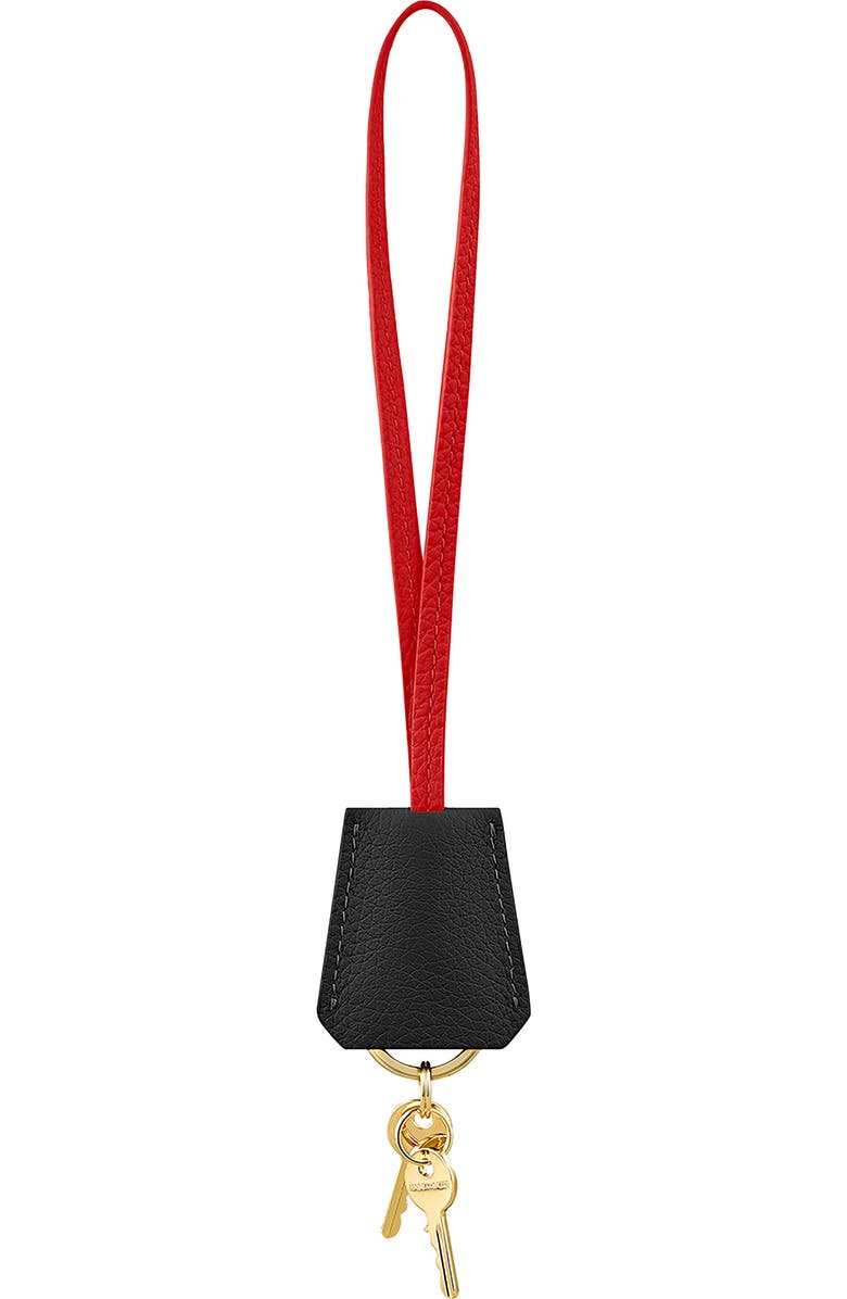 MAISON de SABRÉ The SABRÉMOJI Padlock Charm, Alternate, color, Rouge Noir