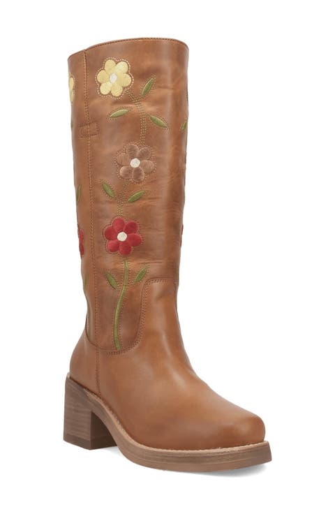 Bloom Embroidered Boot (Women)