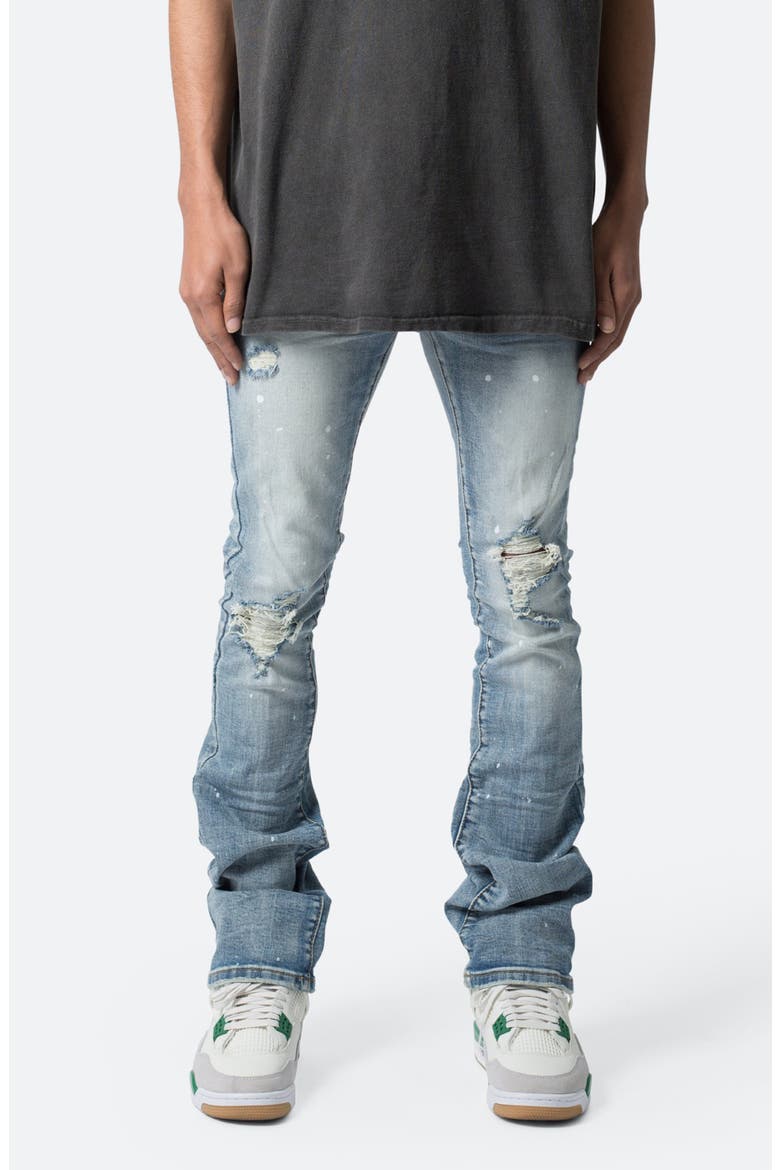 X598 Stacked Skinny Jeans, Main, color, BLUE