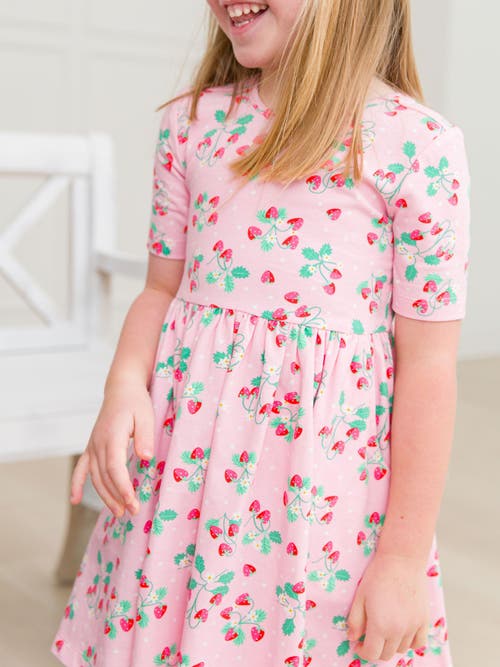 Rufflebutts Baby Girls Knit Short Sleeve Twirl Dress