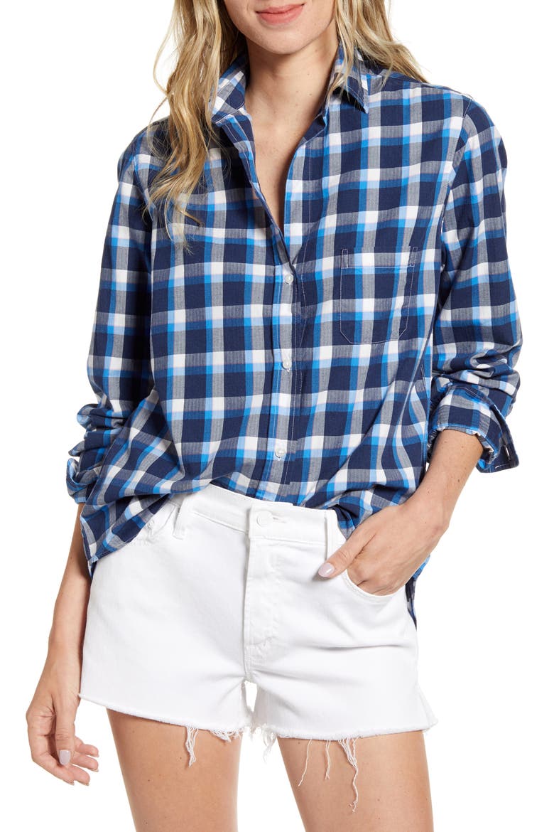 The Hero Cozy Cotton Shirt, Main, color, JOY