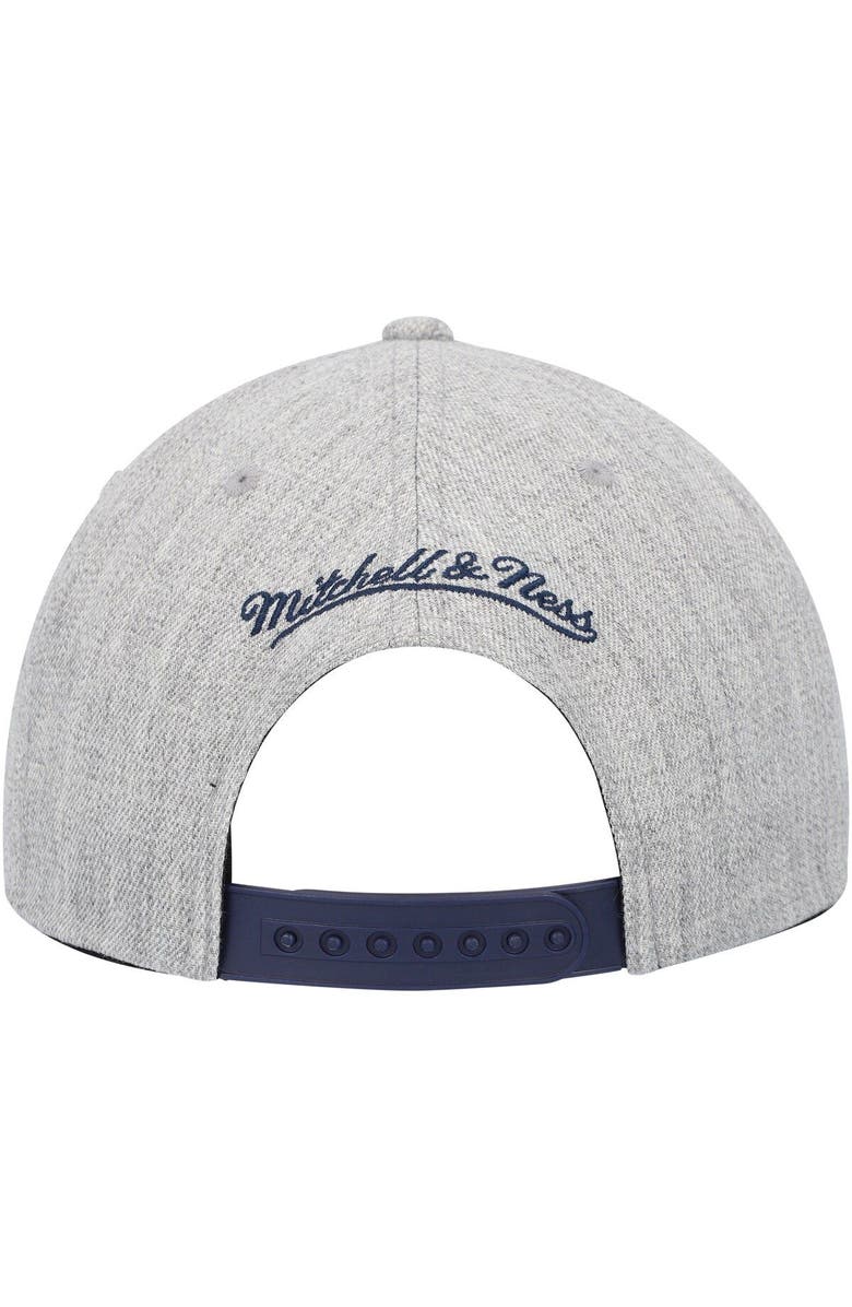 Mitchell & Ness Men's Mitchell & Ness Heather Gray New Orleans Pelicans Hardwood Classics 2.0 Snapback Hat, Alternate, color, 