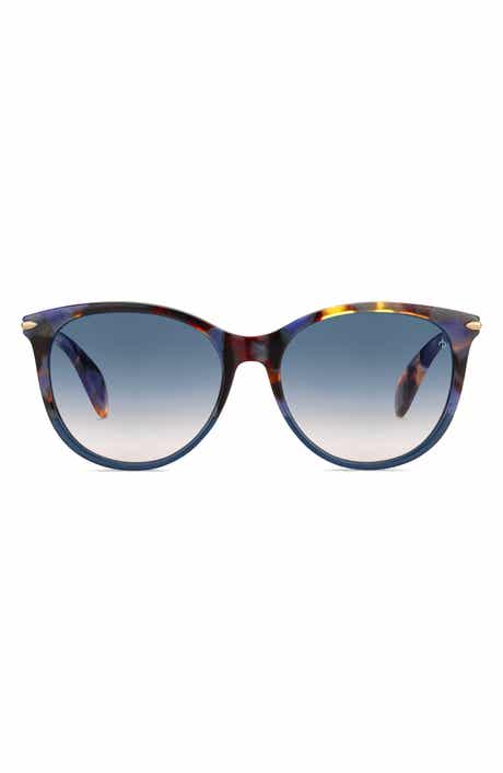 rag & bone 54mm Round Cat Eye Sunglasses