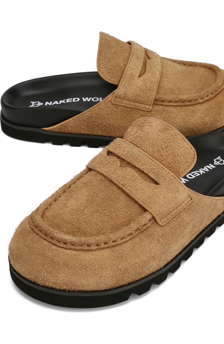 Naked Wolfe Cord Suede Slipper, Alternate, color, Tan