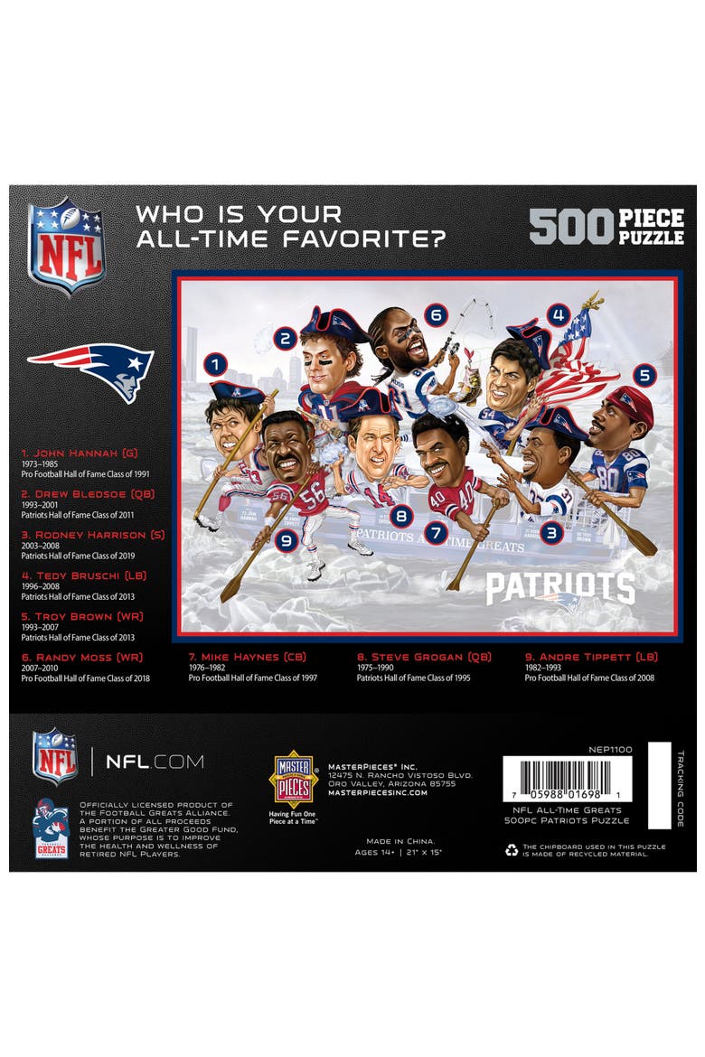 New England Patriots 500 Piece Puzzle, Alternate, color, Multicolor