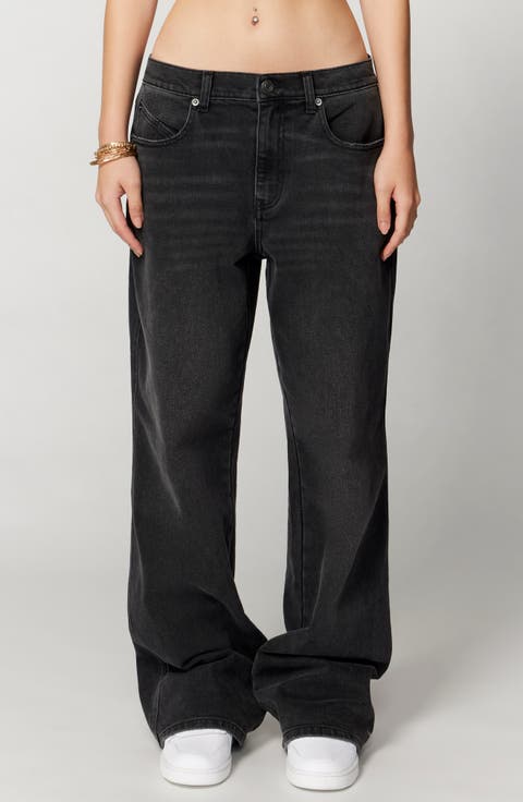 Wide Leg Boyfriend Jeans