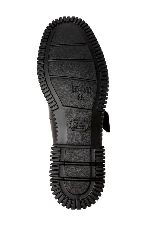 Camper Pix Mary Jane Flat In Black
