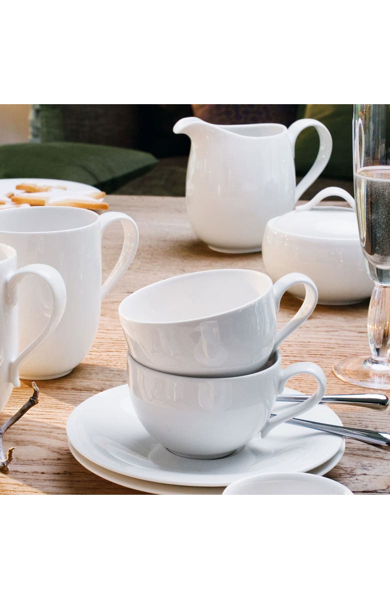 Villeroy & Boch New Cottage Basic Teacup, Alternate, color, White