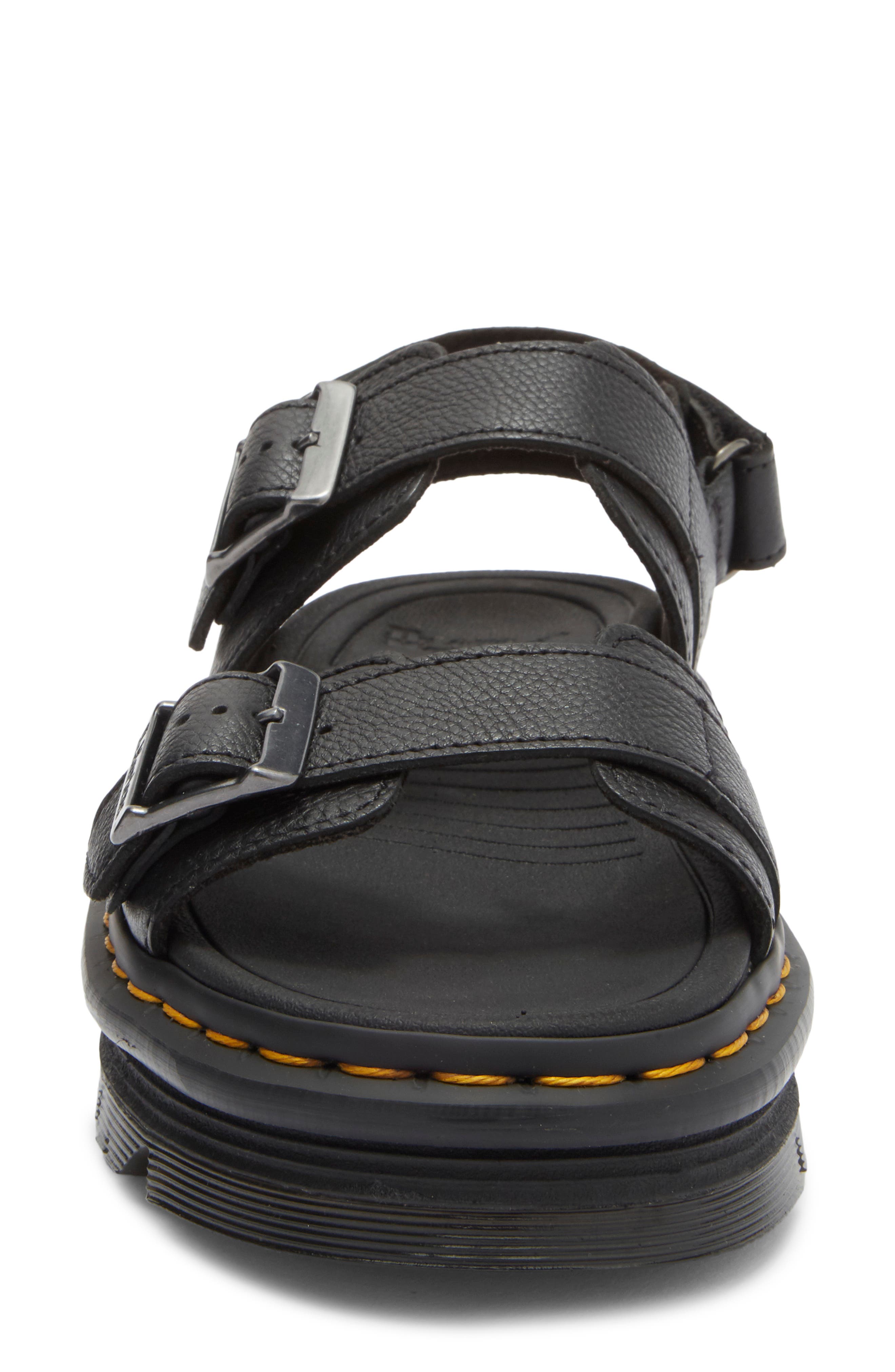 Dr. Martens Zebzag Sandal, Alternate, color, Black