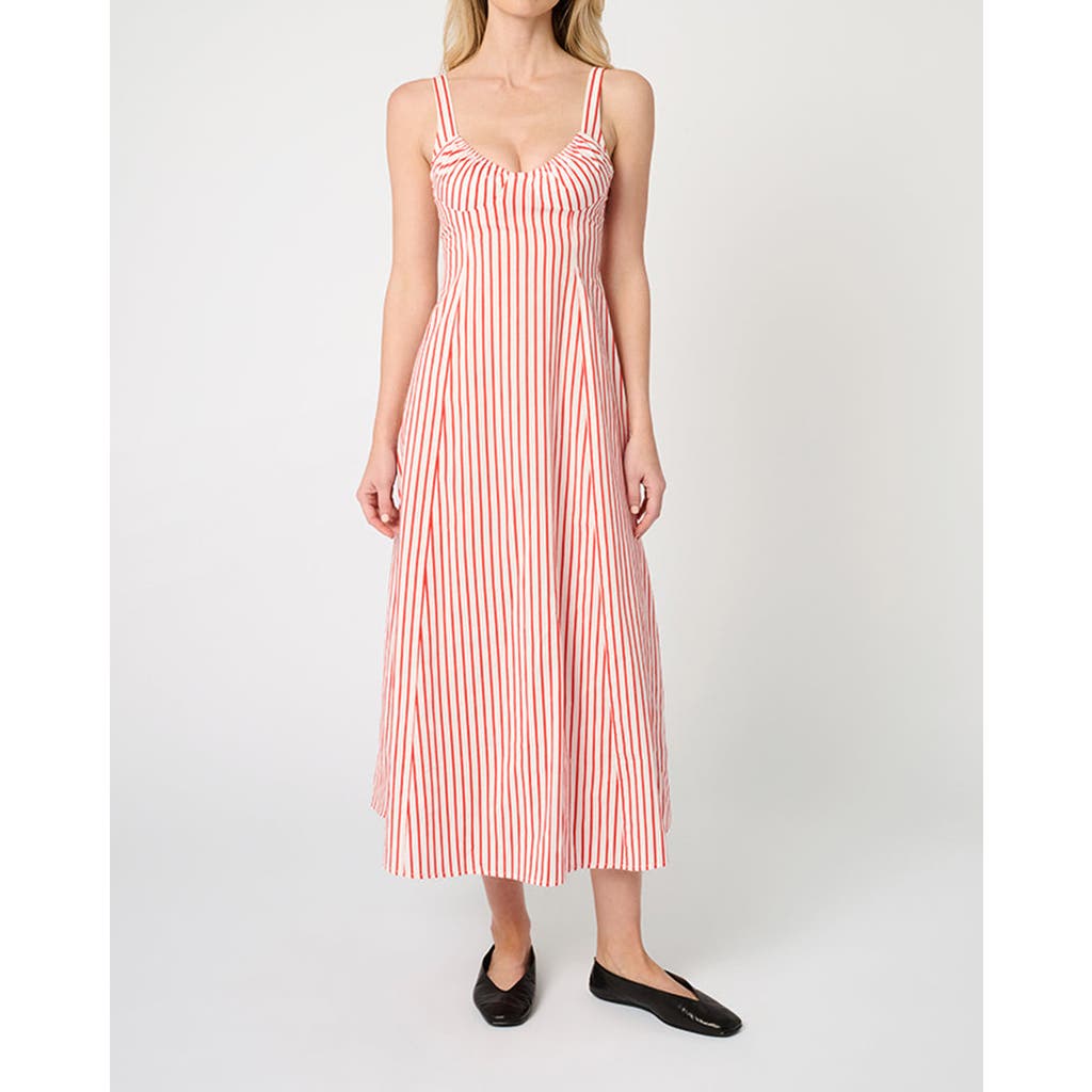 Weworewhat Ruched Cup Midi Dress