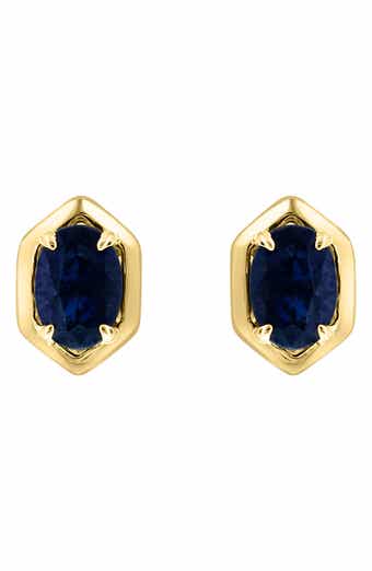 EFFY Blue Sapphire Stud Earrings