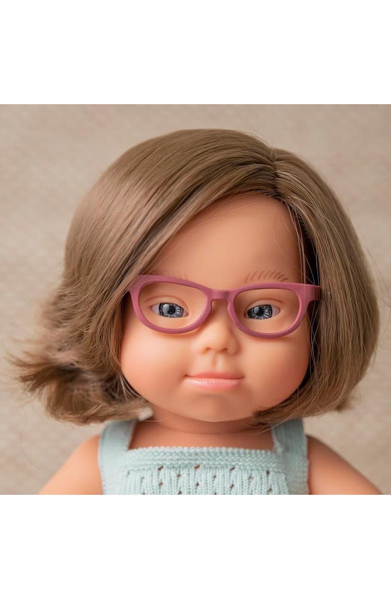 Miniland Doll Accessory Glasses for 15'' Dolls, Alternate, color, Brown