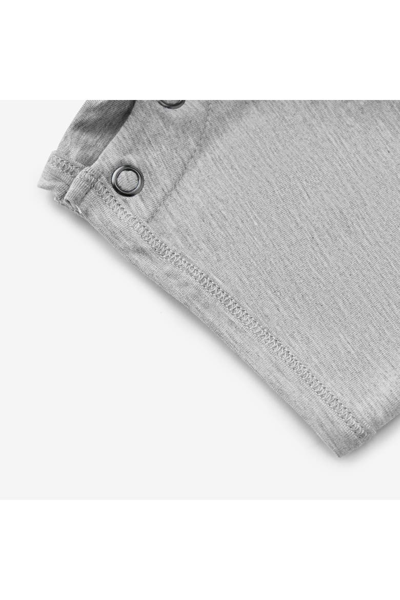 Luxe Solid Shortall, Alternate, color, Grey Melange