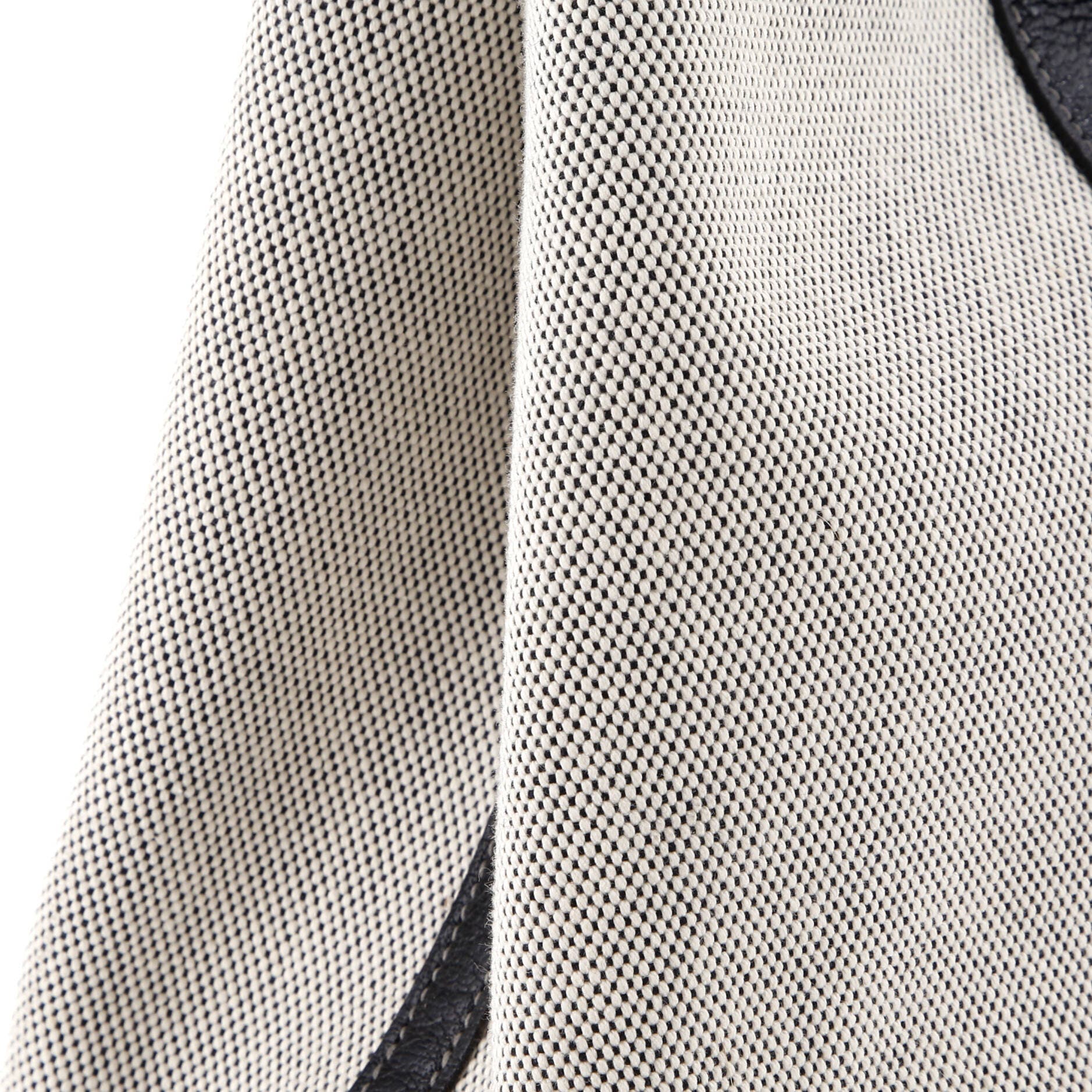 Pre-Owned Hermes Garden Party Tote Toile and Leather 36, Alternate, color, 