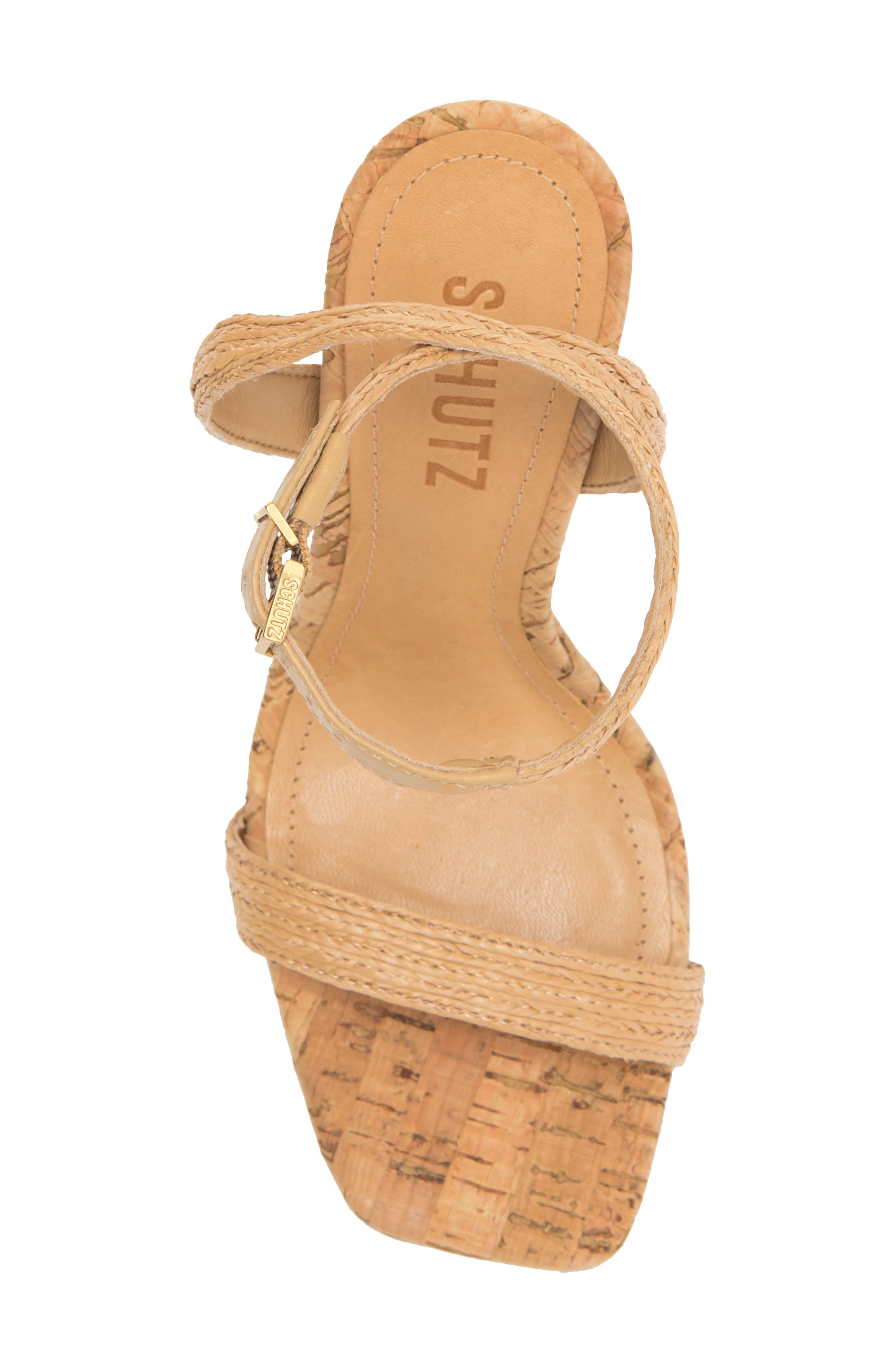 Schutz Filipa Wedge Sandal, Alternate, color, 