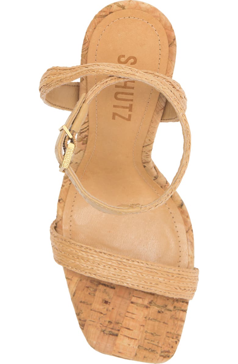 Schutz Filipa Wedge Sandal, Alternate, color,