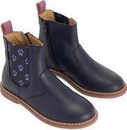 Boden Kids' Flower Embellished Chelsea Boot
