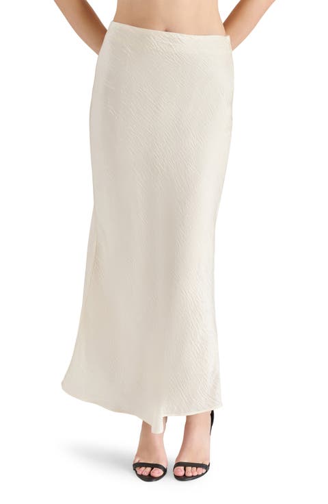 Satin Trumpet Skirt