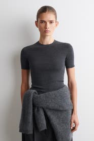 COS Seamless Merino Wool T-Shirt