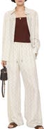 Burberry Knight Checkerboard Silk Pyjama Trousers