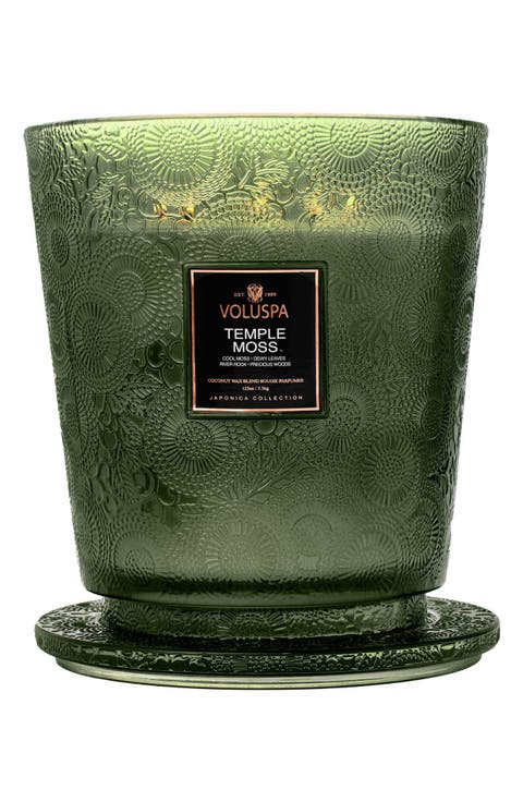 Temple Moss Five-Wick Hearth Candle
