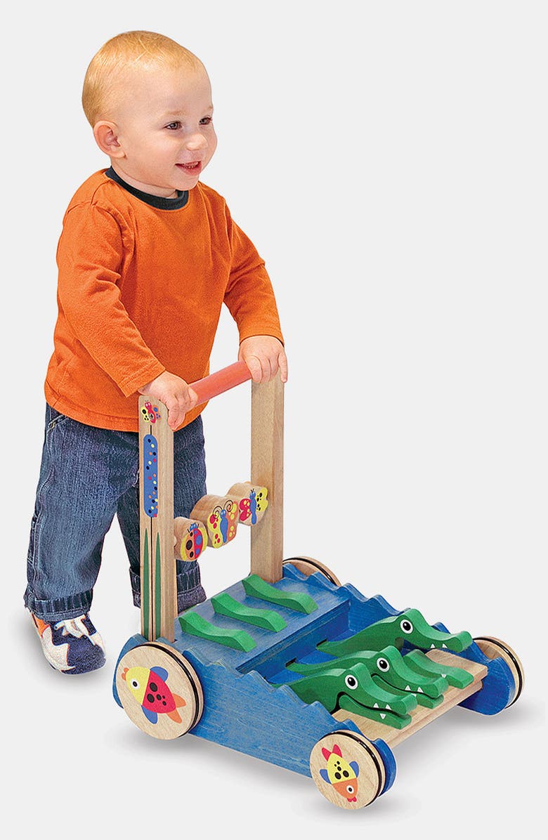 Melissa & Doug Chomp & Clack Alligator Push Toy, Main, color, 000