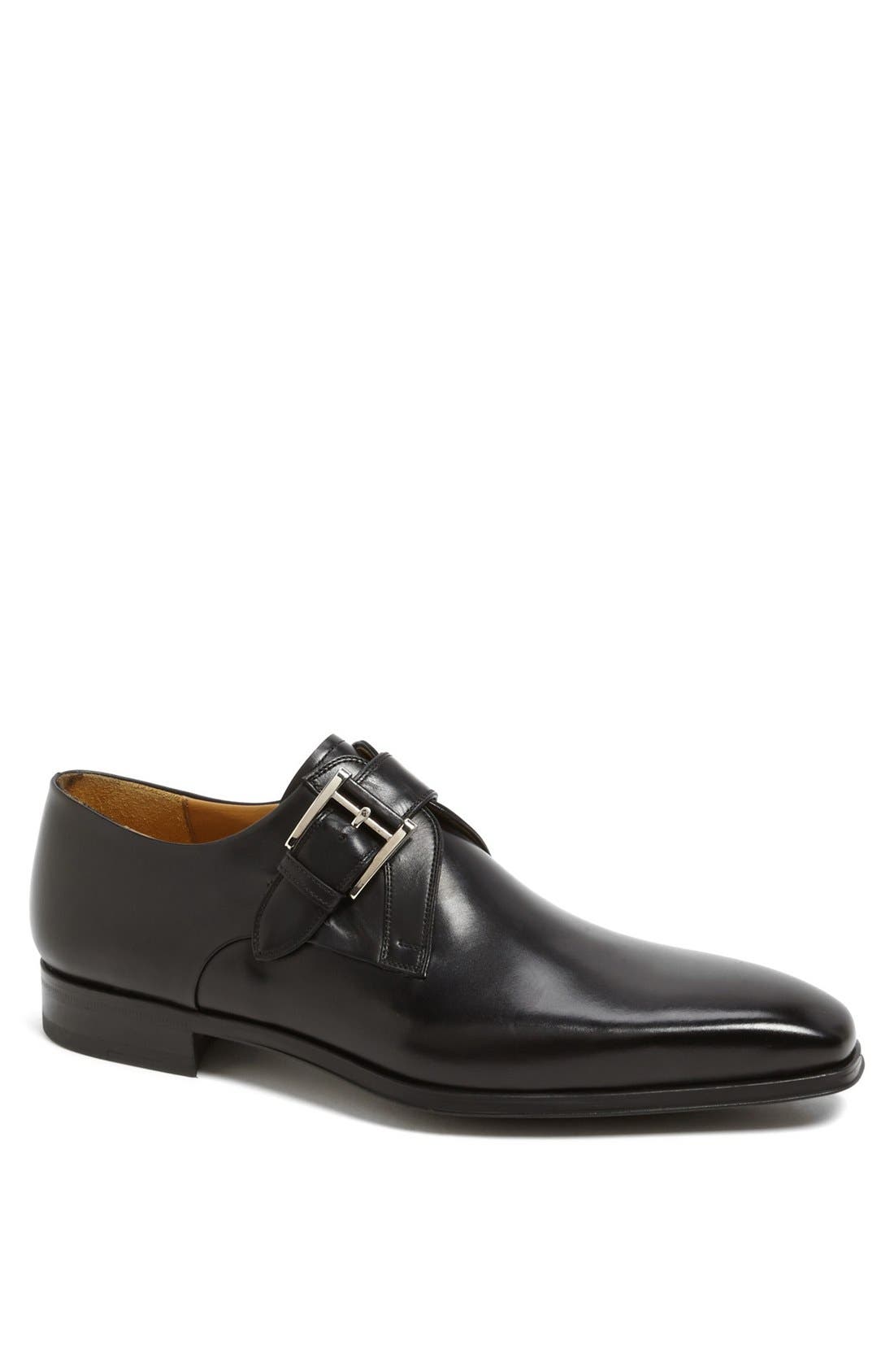 Magnanni 'Hugo' Monk Strap Slip-On, Main, color, 