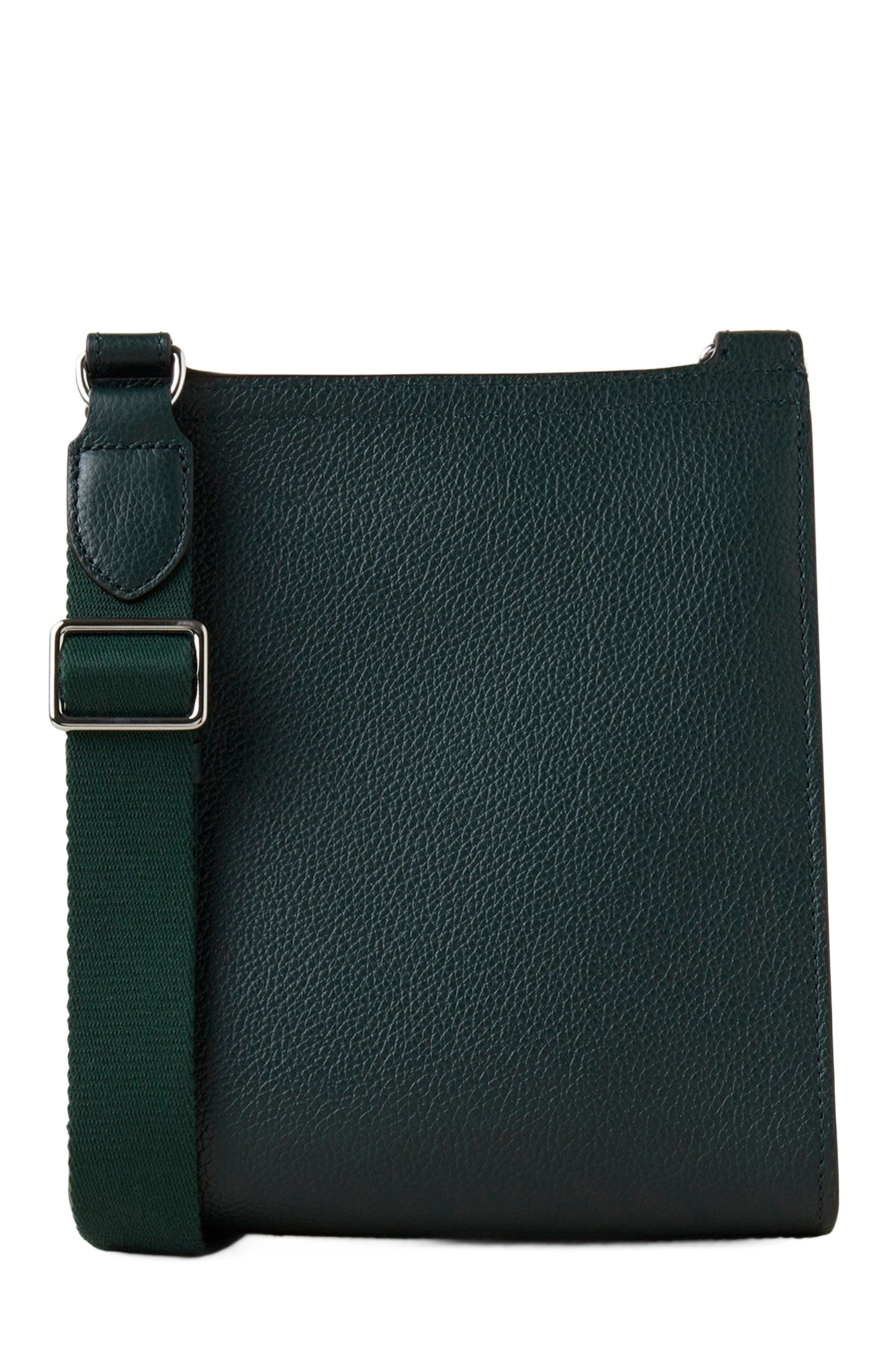 Mulberry Small Antony Leather Crossbody Bag, Alternate, color, Mulberry Green