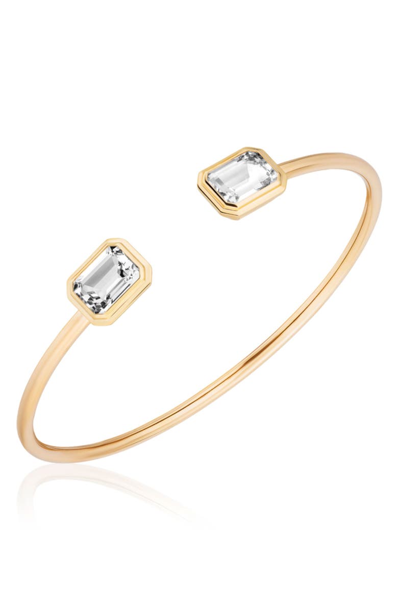 GOSHWARA Manhattan Round Flex Cuff, Alternate, color, Clear