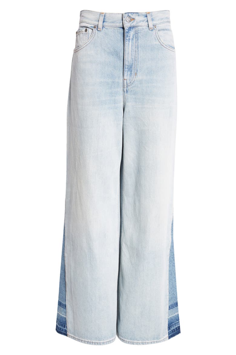 Wide Leg Jeans, Alternate, color, GRACEFUL BLUE