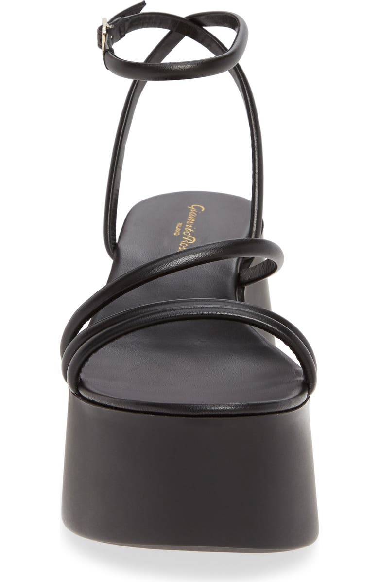 Gianvito Rossi Strappy Platform Sandal, Alternate, color,